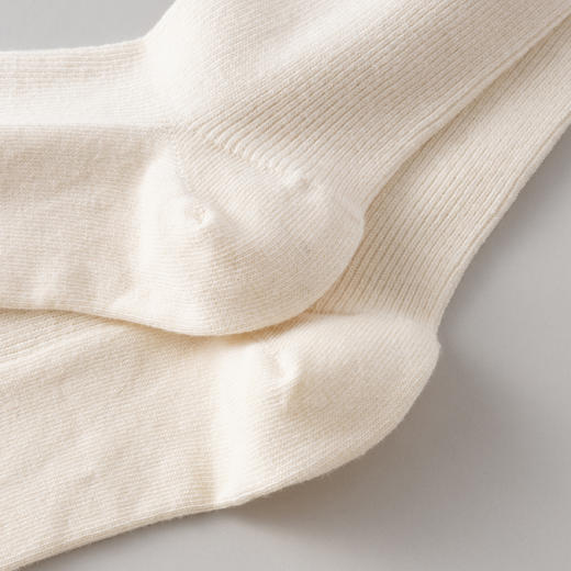 小腿袜/及膝袜/过膝袜 | 本白色 22-24cm（适合36-39码）日系长筒袜 小亘【贴身衣物一经售出非质量问题不退不换】 商品图3