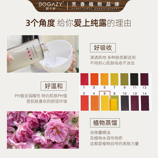 天然大马士革玫瑰纯露，愉悦心情，天然保湿，皮肤透亮，熬夜救星，植物蒸馏好吸收 商品图7