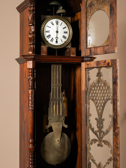 十九世纪	楠木西洋落地钟 商品图3
