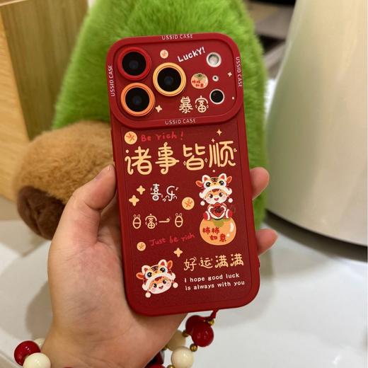 红色手机壳 喜庆新年款 商品图1