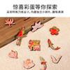 TOI图益拼图成人版木质异形diy玩具吉祥福字装饰挂画带框福贵花开 商品缩略图1