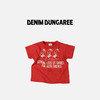 日本DD童装 DENIM DUNGAREE 迪士尼联名三只小鸭棉质针织短袖T恤 商品缩略图1