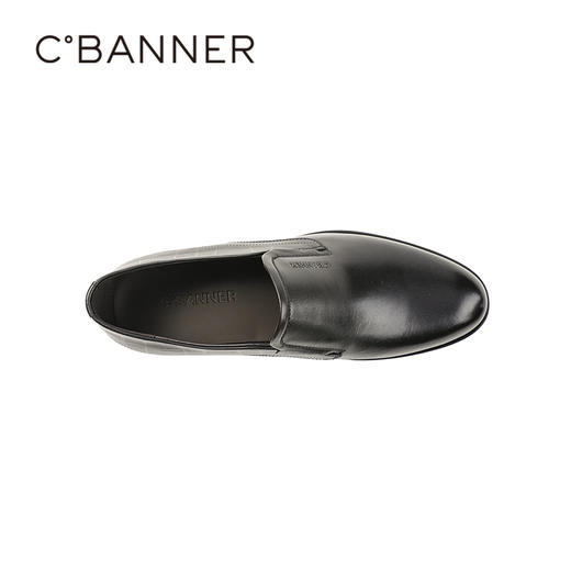 千百度2026春季经选优质牛皮革经久耐穿商务正装男鞋A26162032 商品图2