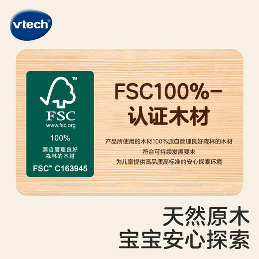 新品伟易达源木智立方六面体多功能益智早教2岁宝宝婴儿绕珠玩具 商品图2