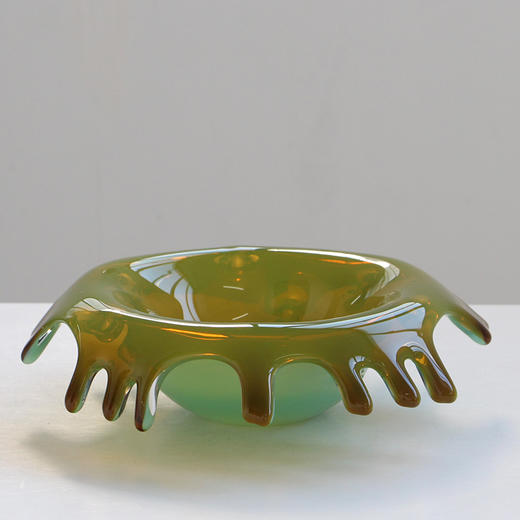 碧轩厚重不规则玻璃花瓶水培花器家居软装饰品创意工艺品批发 商品图3