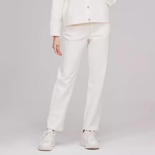 【女士牛仔裤】素道有机彩棉 灰色/白色锥形牛仔，灰色阔腿牛仔裤（基地直发-申通包邮），来自敦煌，品牌：素道【合作生产，公平贸易】 商品图3