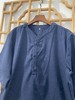 「断码清仓」男女同款棉麻有口袋中式盘扣中袖上衣茶服DZQC-103 商品缩略图1