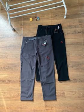 猛犸象 SOFtech TREKKERS 刺绣款Logo直筒宽松冲锋裤休闲登山裤