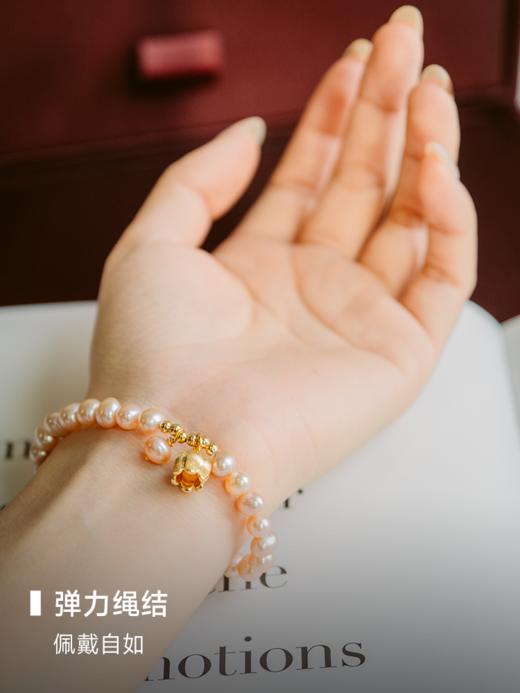 腕间祝福 铃兰花珍珠手链JCG1BAL040 商品图4