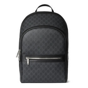 GUCCI 古驰 男士GG黑色中号双肩背包 黑色 792123 FADJN 1044