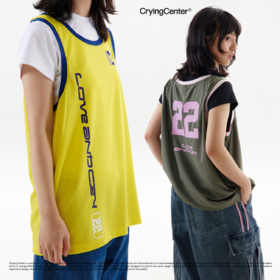 CryingCenter loveandcry运动篮球背心 哭喊中心