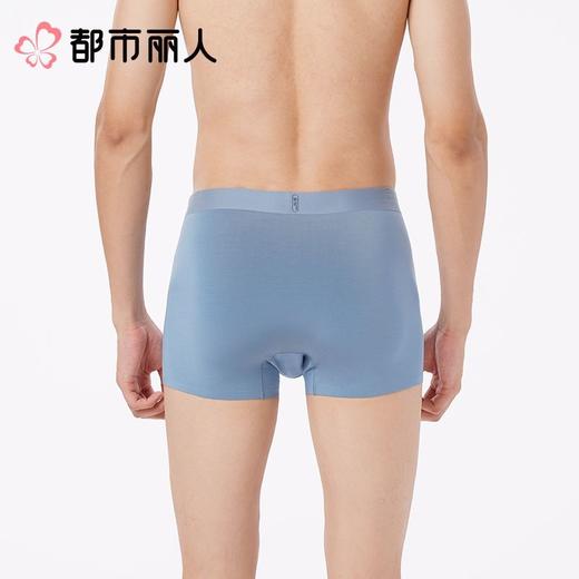 都市丽人内裤男士内裤80S莫代尔内裤莫代尔平角内裤贴合内裤FKC402 商品图2