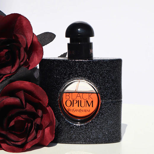 【限时加赠海蓝之谜洁面乳30ml】YSL圣罗兰 黑色奥飘茗 女士浓香水 黑鸦片香水90ml -w 商品图3