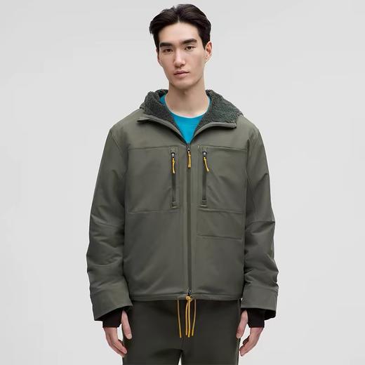 LULU 双面穿 防水+仿羊羔毛 摇粒绒夹克 Z-15770 商品图0