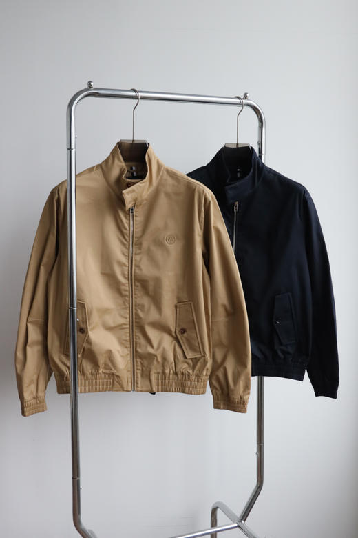 H.B 春秋款 男士棉质混纺哈林顿夹克 WT950 商品图2