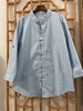 「断码清仓」男士棉麻国风新中式八分袖上衣衬衫DZQC-107 商品缩略图3