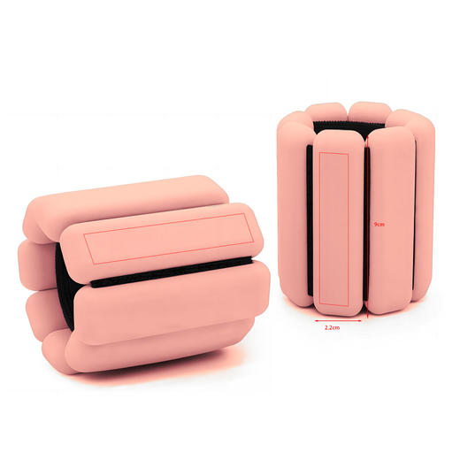 【邮费单独收取】单色魔术贴手环手臂力量训练运动健身腕力负重可调节通用尺寸（需要排单，急单慎拍） 商品图3