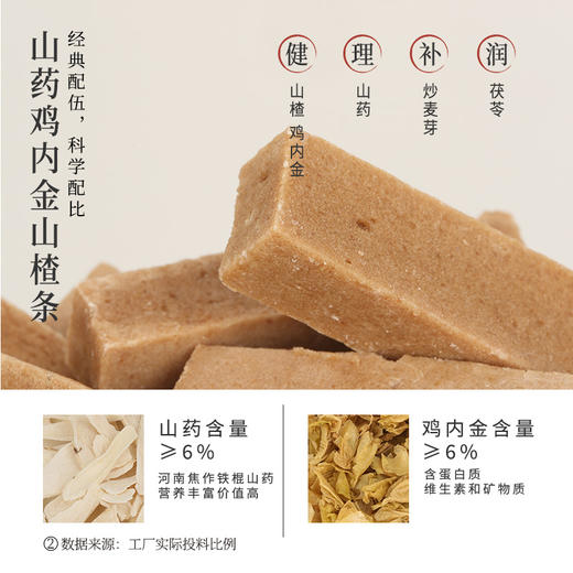 正安 陈皮罗汉果/山药鸡内金山楂条 酸甜开胃 饭后可吃 原果打浆 健康零食 250g/罐 商品图5