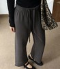秋冬神裤！ 九分卷边卫裤  内里抓绒     重磅！极简松弛感 商品缩略图1
