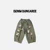 日本DD童装 DENIM DUNGAREE 复古迪士尼联名七个小矮人刺绣长裤 商品缩略图0