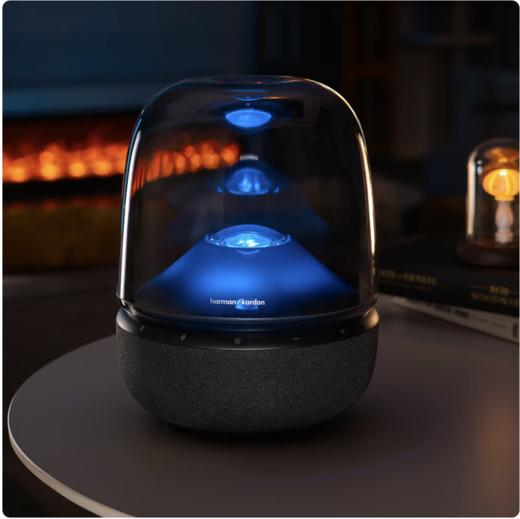 哈曼卡顿（Harman/Kardon）harman/kardon琉璃5代AURA STUDIO5蓝牙音箱家居艺术有线音箱智能琉光色彩音响低音炮可串联 商品图1