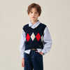 【英氏】【含绵羊毛】【120-165】男童针织衫马甲 商品缩略图0