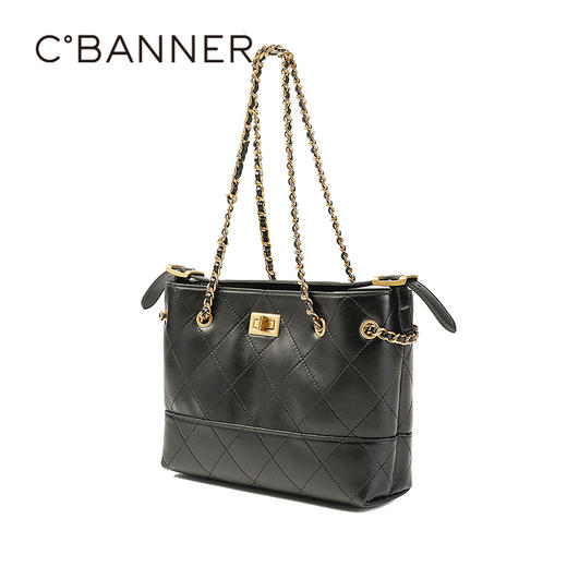 千百度2026春季女包分量十足光泽持久背提包A26150918 商品图1