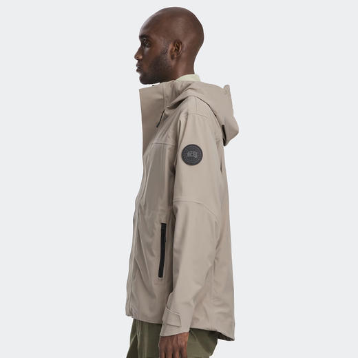 CANADA GOOSE 加拿大鹅 男士徽标贴花连帽防水外套 卡其色 5633MB 9432 商品图4