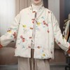 【柔软舒适保暖❗️东方美学意境】新中式国风棉衣冬季新款两面穿时尚减龄印花百搭夹棉保暖小棉袄女。jb 商品缩略图0
