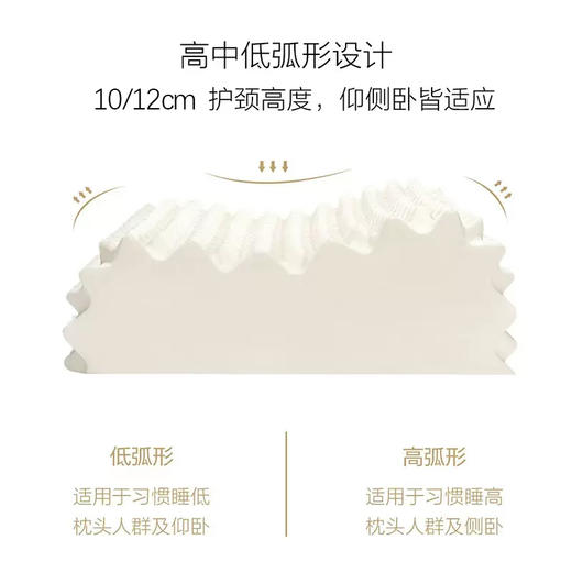 【泰国皇家乳胶枕】护颈按摩 给你一夜安眠 119元起 商品图4