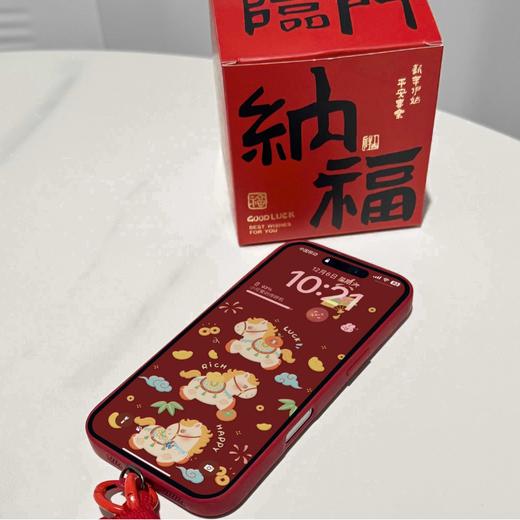 【镜头保护❗️耐脏防摔】可爱马适用苹果17红色16pm软14新年iPhone15硅胶防摔13手机外壳。jc 商品图3