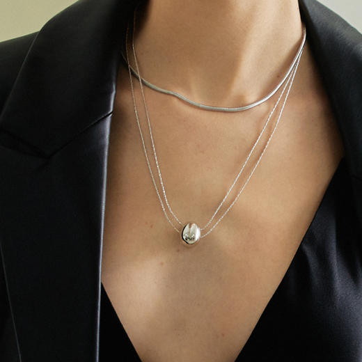 【Lagomist】拿铁系列 | 金/银咖啡豆耳环套装 商品图7