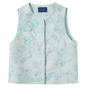 三彩【柔蓝萦花】2026春季新款新中式马甲外套无袖重工刺绣C 商品缩略图4