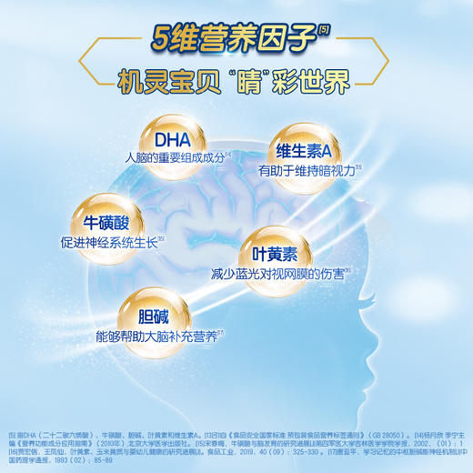蒙牛未来星健衡儿童成长配方奶粉800g【新旧包装随机发货】 商品图4