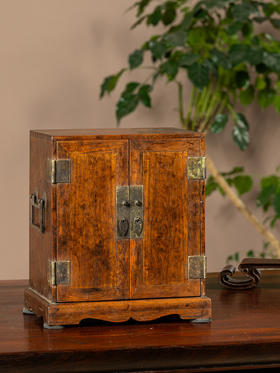 清早期	黄花梨满彻百宝箱