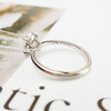 【98新】TIFFANY&Co.蒂芙尼True 系列1.60ct铂金四爪钻石戒指52号女士 291225NJS19 商品缩略图6