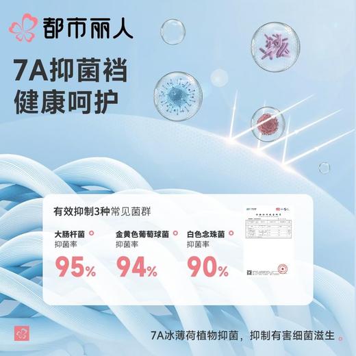 都市丽人内裤男士内裤40S棉拉架内裤棉平角内裤明筋内裤FKCG05 商品图4