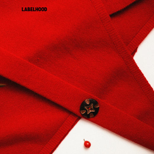 LABELHOOD蕾虎 “RED TO GO”SCARF 红色围巾 商品图3