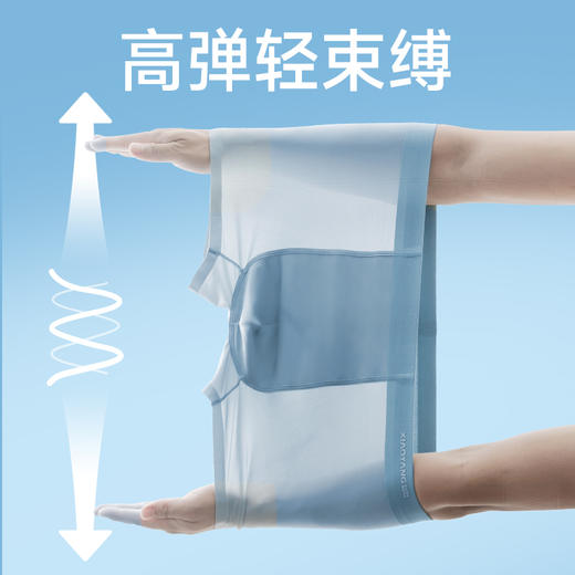 【小杨臻选】男士冰丝内裤 三条装 商品图3