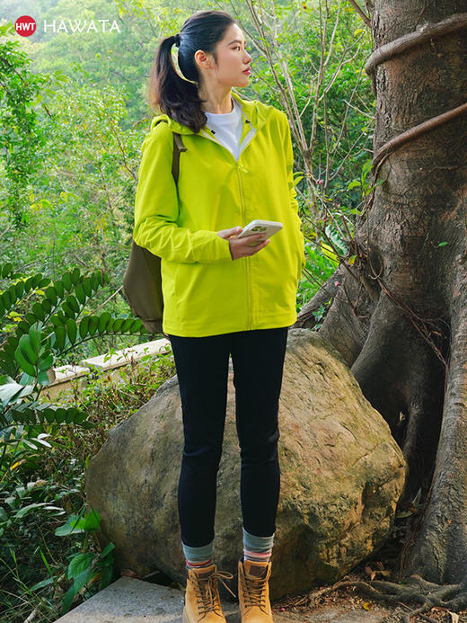 哈瓦塔（简洁）贴合软壳冲峰衣（男女同款）H350177 商品图2