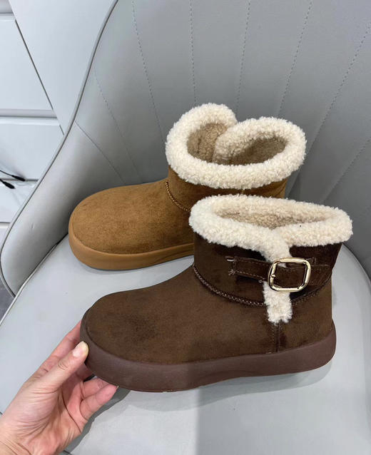ZHC2507羊羔毛棉靴 商品图5