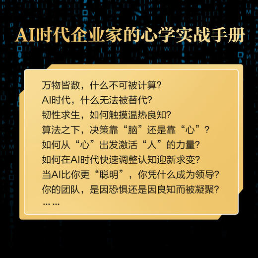 良知力：AI时代的企业家精神 何伊凡著 商业观察赋能企业新质发展 中国企业家商业领导力企业管理书籍 商品图3