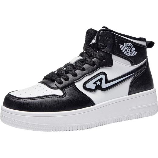 【分销】人本 二棉鞋男款加绒加厚保暖男鞋厚底增高外穿高帮鞋 37095029C 商品图3