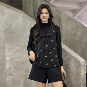 奢姿大码女装2025冬季时尚半高领长袖上衣胖妹妹气质简约显瘦内搭打底衣9954153936B