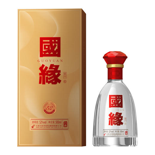 国缘 单开 52度 500ml*4瓶 整箱装 商品图1