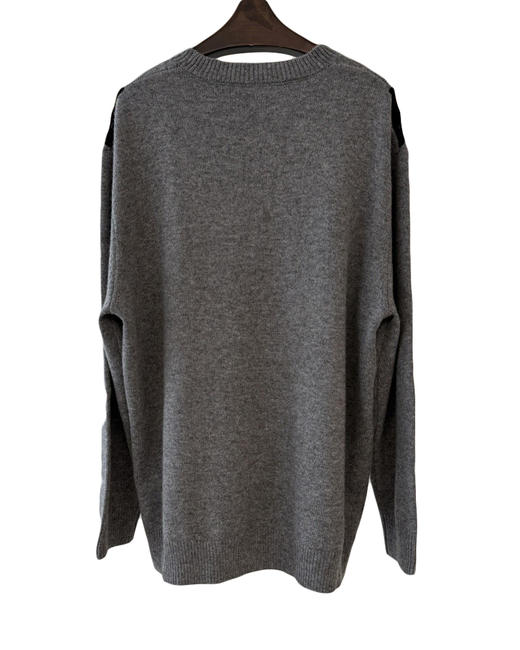 女款羊毛蕾丝拼接针织毛衣hu 商品图1