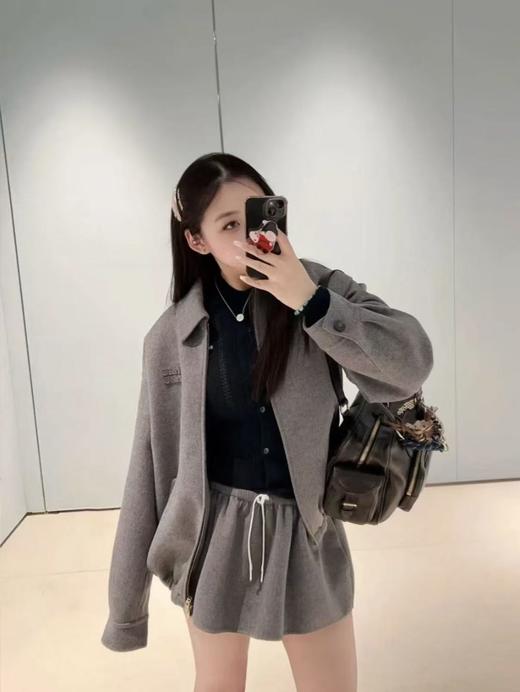 特价出！敲好性价比 miu家高级灰毛呢夹克外套！ 商品图3