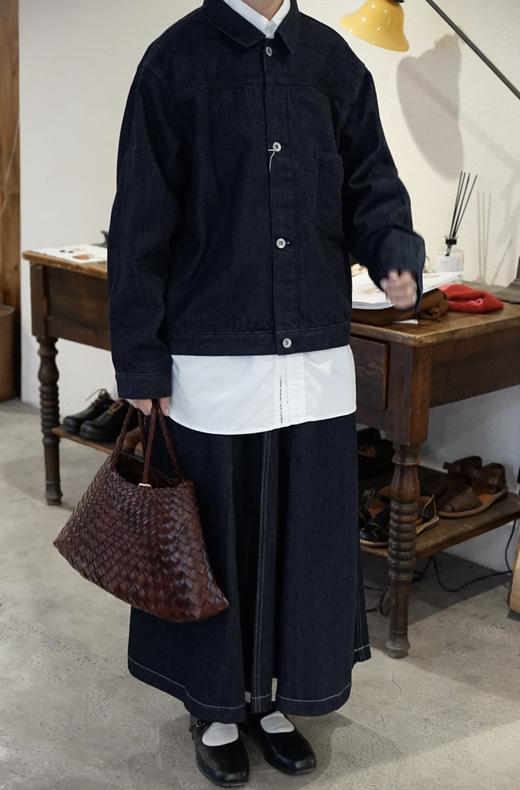 nanamica 牛仔半身裙 商品图6