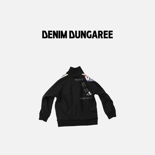 日本DD童装 DENIM DUNGAREE 迪士尼联名学院米奇SMOOTH夹克 商品图3