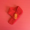 【中国风】猫咪狗宠物围脖针织保暖红色围巾 好寓意创意手工围脖 商品缩略图5